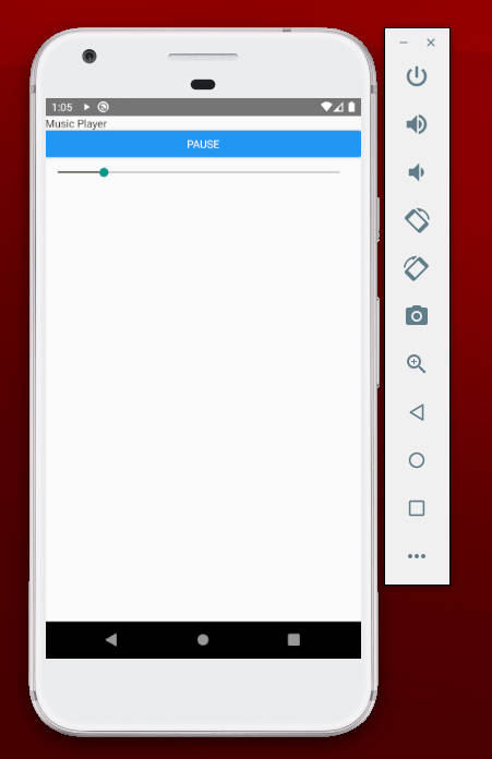 react-native music player with seekbar